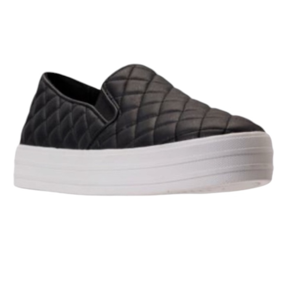 Skechers Double Up Street Slip On Sneakers Black Size 8 - Picture 10 of 10